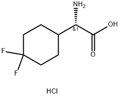 Chlorhydrate d'acide (2S)-2-amino-2-(4,4-difluorocyclohexyl)acétique