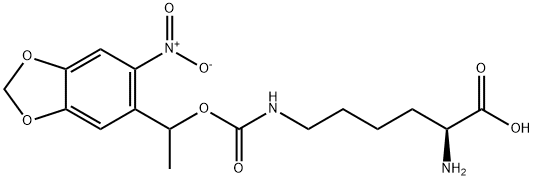 Acide (2S)-2-aMino-6-((1-(6-nitrobenzo[d][1,3]dioxol-5-yl)éthoxy)carbonylaMino)hexanoïque