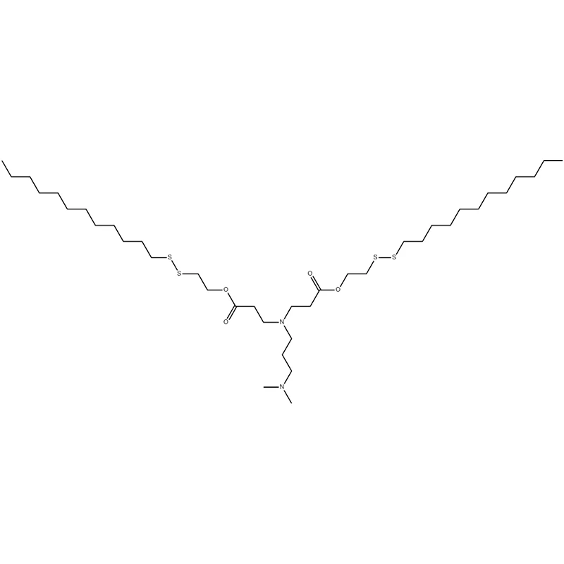 β-Alanine, N-[3-(diméthylamino)propyl]-N-[3-[2-(dodécyldithio)éthoxy]-3-oxopropyl]-, 2-(dodécyldithio)éthyl ester
