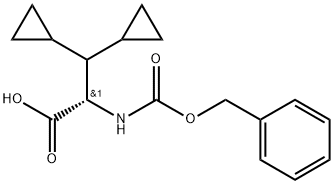 Acide (S)-2-(((Benzyloxy)carbonyl)amino)-3,3-dicyclopropylpropanoïque