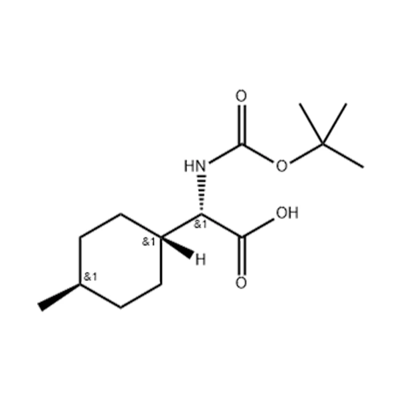 Acide (S)-2-((tert-Butoxycarbonyl)amino)-2-(trans-4-méthylcyclohexyl)acétique