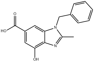 Acide 1-benzyl-4-hydroxy-2-méthyl-1H-benzo[d]imidazole-6-carboxylique