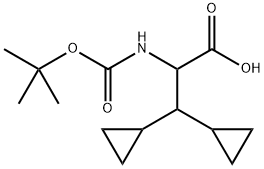 Acide 2-((tert-Butoxycarbonyl)amino)-3,3-dicyclopropylpropanoïque