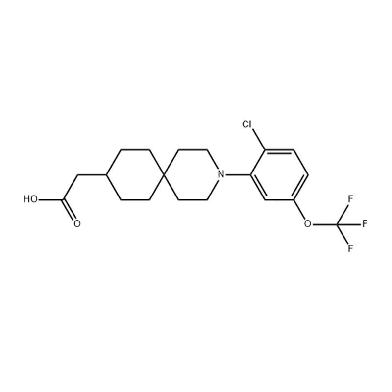Acide 3-[2-Chloro-5-(trifluorométhoxy)phényl]-3-azaspiro[5.5]undécane-9-acétique