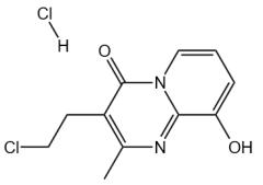 Chlorhydrate de 3-(2-chloroéthyl)-9-hydroxy-2-méthyl-4H-pyrido[1,2-a]py rimidin-4-one
