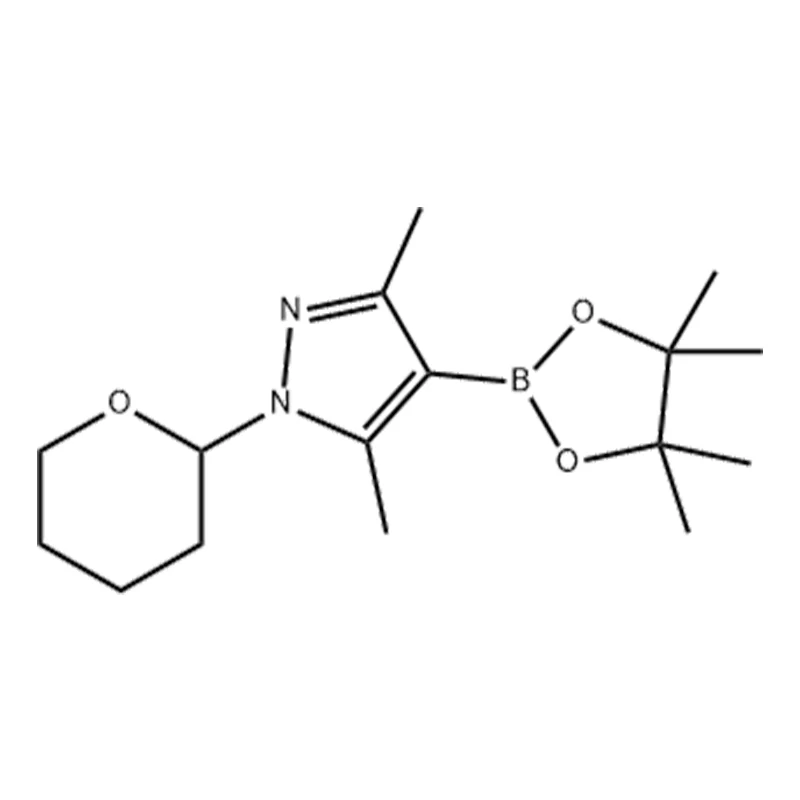 3,5-Diméthyl-1-(tétrahydro-2H-pyran-2-yl)-4-(4,4,5,5-tétraméthyl-1,3,2-dioxaborolan-2-yl)-1H-pyrazole
