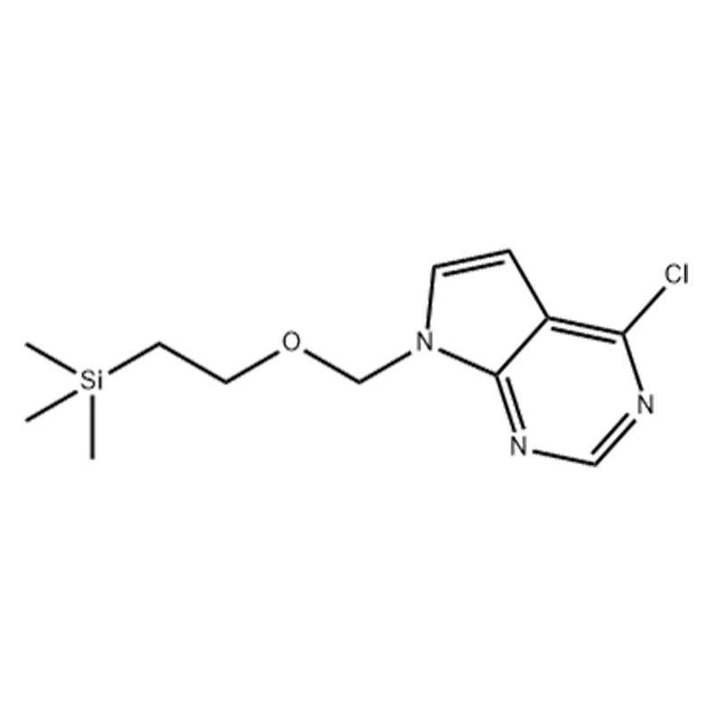 4-CHLORO-7-((2-(TRIMÉTHYLSILYL)ÉTHOXY)MÉTHYL)-7H-PYRROLO[2,3-D]PYRIMIDINE