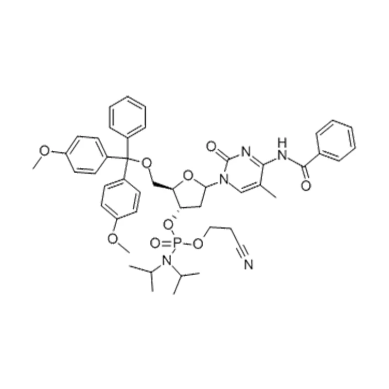5'-O-(4,4'-DiMethoxytrityl)-N4-benzoyl-2'-désoxy-5-méthylcytidine-3'- O-(O-2-cyanoéthyl-N,N-diisopropylaMino) phosphoraMidite