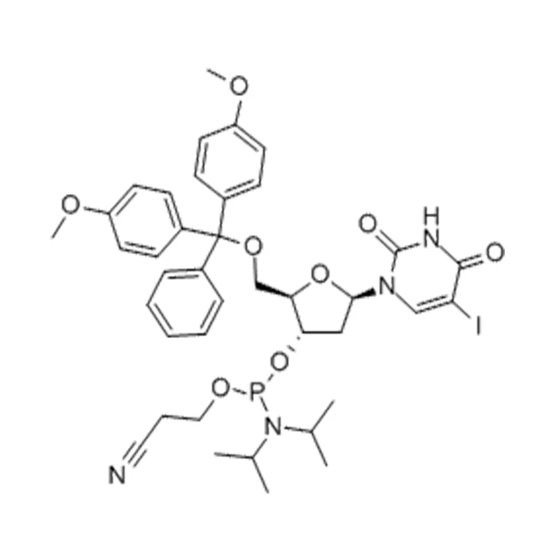 Phosphoramidite 5'-O-DMTr-5-iodo-2'-dU-3'-CED