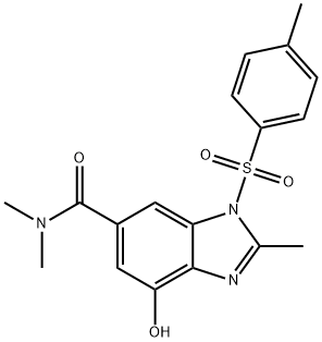 7-hydroxy-N,N,2-triMéthyl-3-tosyl-3H-benzo[d]iMidazole-5-carboxaMide