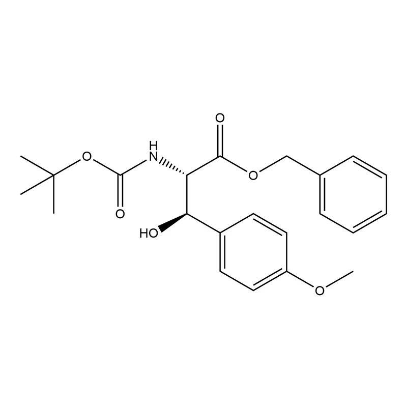 (2S,3R)-2-((tert-butoxycarbonyl)amino)-3-hydroxy-3-(4-méthoxyphényl)propanoate de benzyle