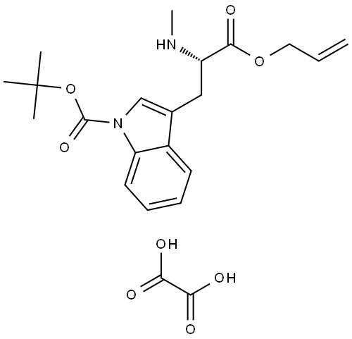 H-N-Me-Trp(Boc)-OAll Oxalate